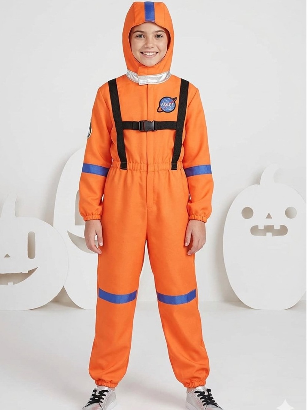 Hyde Eek SPACE EXPLORER ORANGE ASTRONAUT COSTUME children’s large 12-14